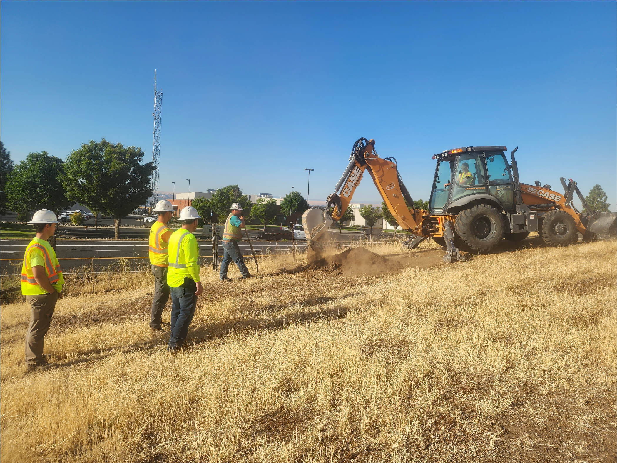 Broadband Project Breaks Ground
