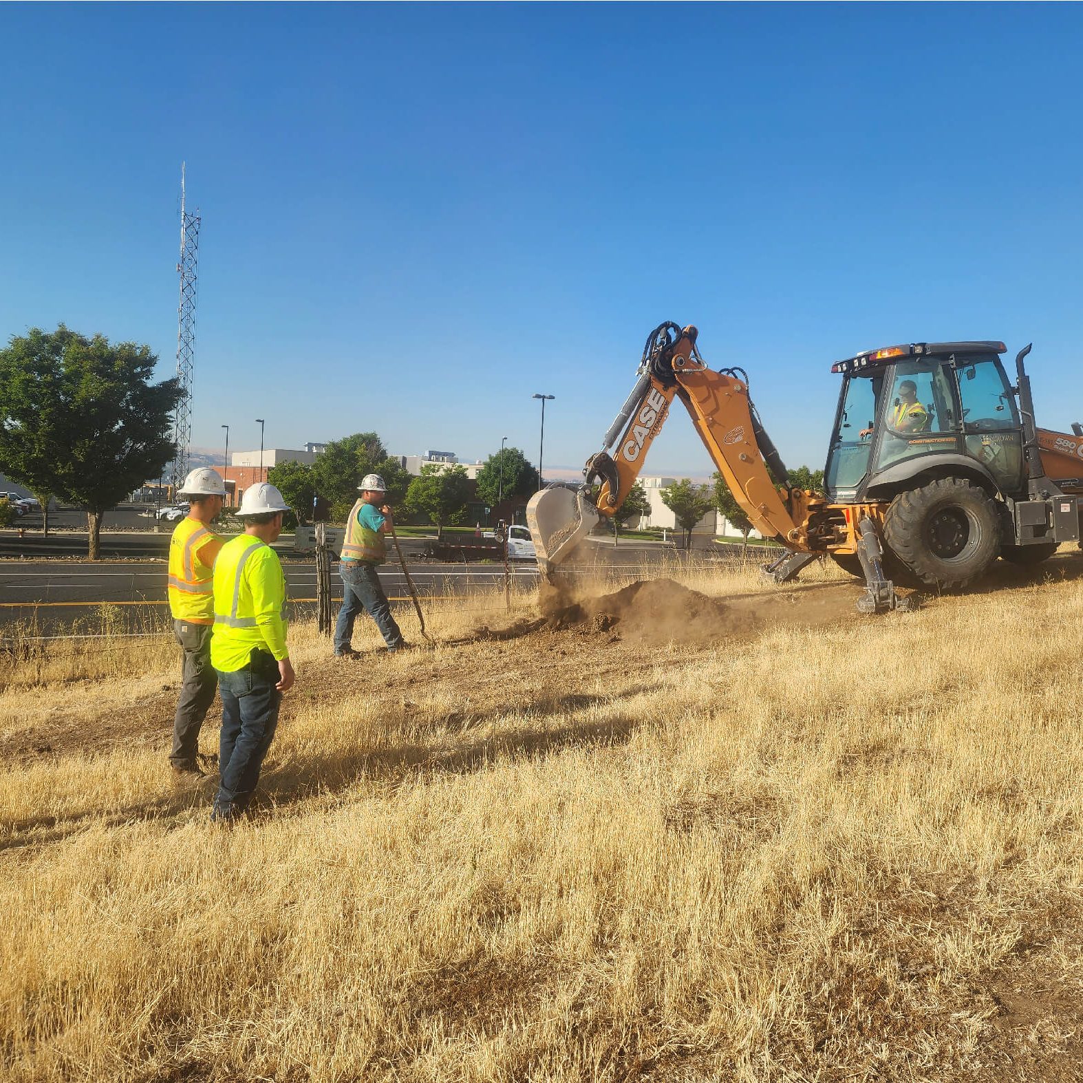 Broadband Project Breaks Ground